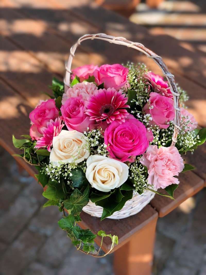 Pretty in Pink Basket