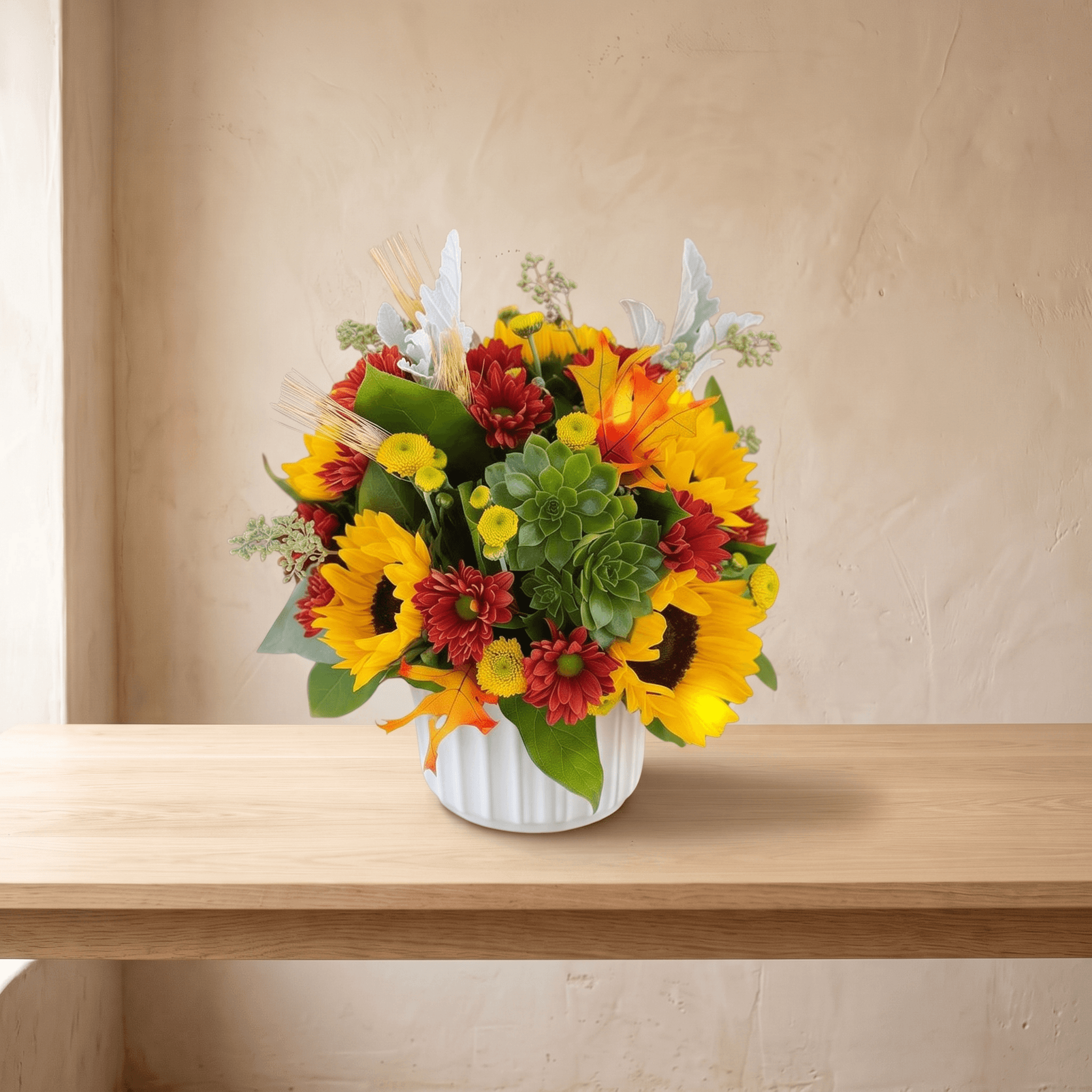 Fall Garden by Bee
